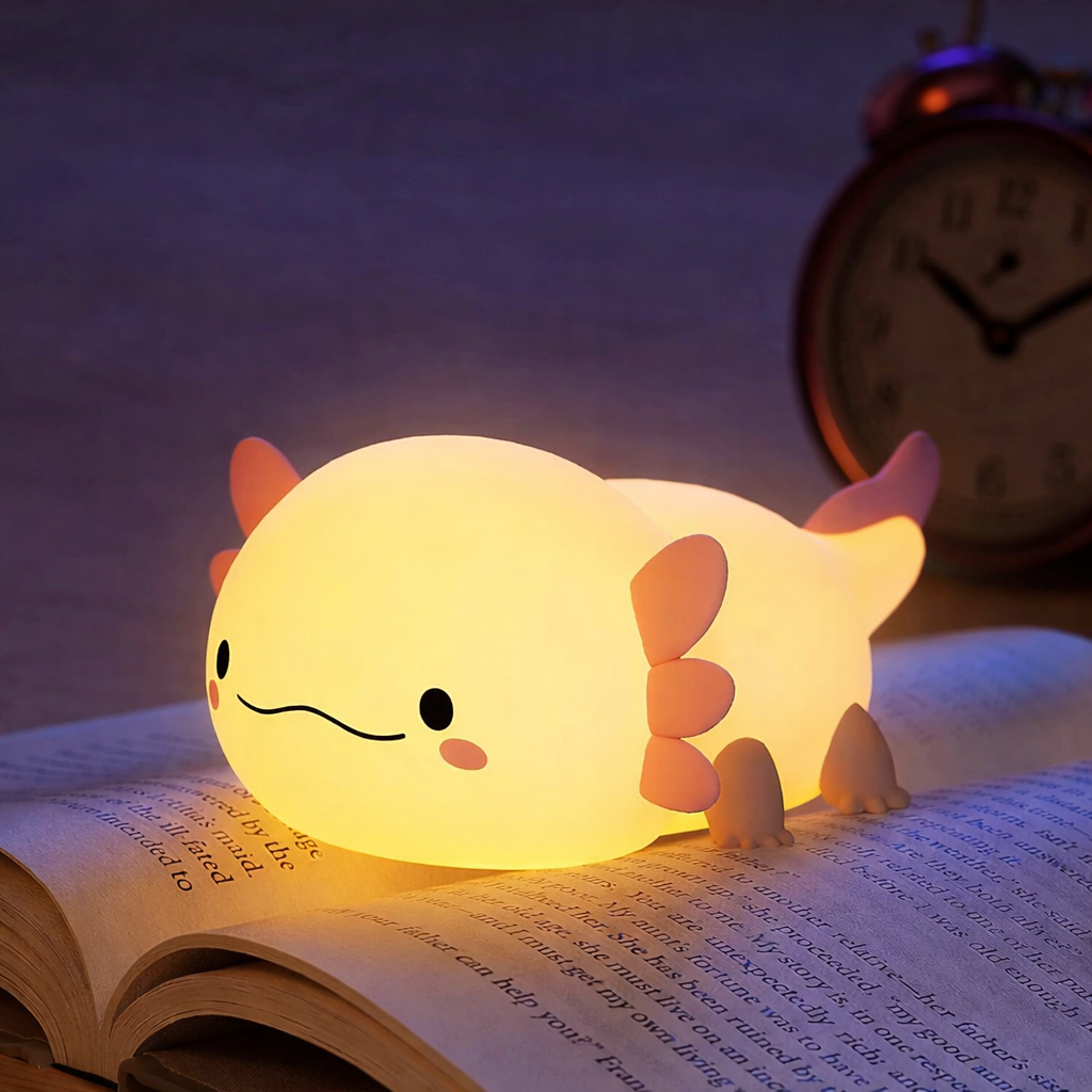 Axolotl Night Light